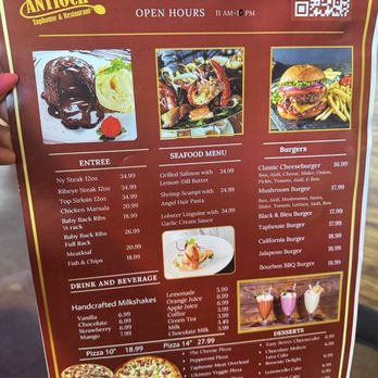 Antioch Taphouse - Menu. - Burgers Near Me - Antioch, California Antioch Taphouse - Menu. - Burgers Near Me - Antioch, California