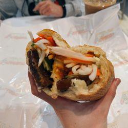 Carrot & Daikon Banh Mi - Lemongrass Beef