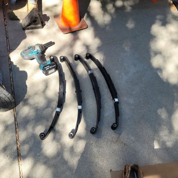 FLASHBURN - Upgrading the suspension leaf springs. - Trailer Repair Near Me