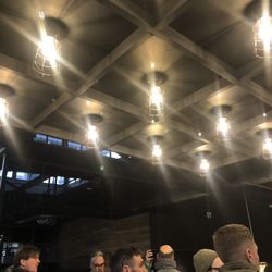 BrewDog Cincinnati - Lots of cool lighting