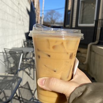 My Half of The Sky - Iced lavender and vanilla latte - Coffee & Tea Near Me - Wheaton, Illinois My Half of The Sky - Iced lavender and vanilla latte - Coffee & Tea Near Me - Wheaton, Illinois