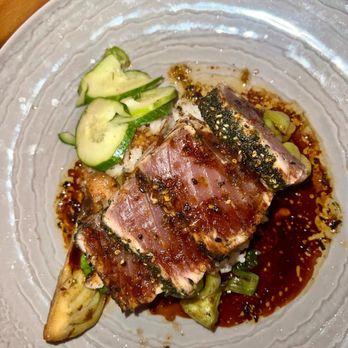Duke's Malibu - Furikake Ahi Steak* - New American Near Me - Malibu, California Duke's Malibu - Furikake Ahi Steak* - New American Near Me - Malibu, California