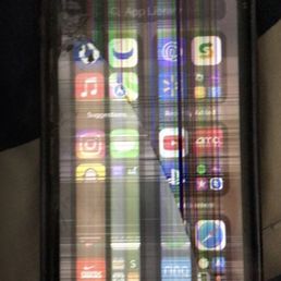 My phone 2 hours after his service .