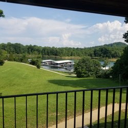 Rough River Dam State Resort Park - Our view of the lake. More like view of the marina.