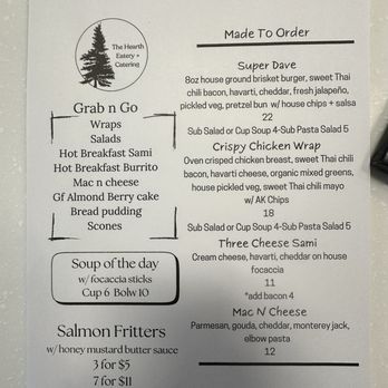 The Hearth Eatery & Catering - The menu - New American Near Me - Kenai, Alaska The Hearth Eatery & Catering - The menu - New American Near Me - Kenai, Alaska