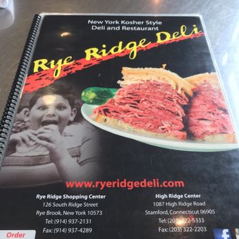 Rye Ridge Deli - Expansive menu - Delis Near Me - Rye Brook, New York Rye Ridge Deli - Expansive menu - Delis Near Me - Rye Brook, New York