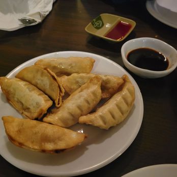 Wok In Cafe - Fried pot stickers - Chinese Near Me - Redlands, California Wok In Cafe - Fried pot stickers - Chinese Near Me - Redlands, California