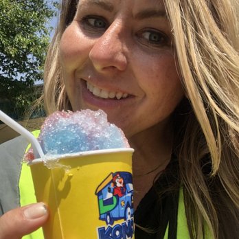 Kona Ice - I include selfies in my reviews, just because my kids ask me NOT TO. :) - Shaved Ice Near Me Kona Ice - I include selfies in my reviews, just because my kids ask me NOT TO. :) - Shaved Ice Near Me