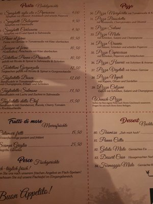 Menu photo 1 Da Maria Hagen im Bremischen, NI Menu photo 1 Da Maria Hagen im Bremischen, NI
