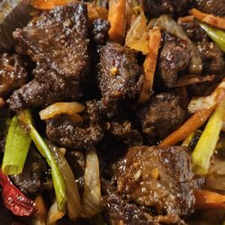 Szechuan beef