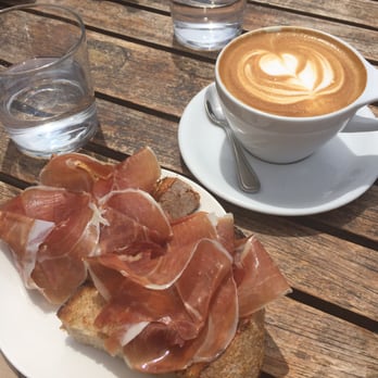 Bartavelle Cafe - Latte and prosciutto tpast - Coffee & Tea Near Me - Berkeley, California Bartavelle Cafe - Latte and prosciutto tpast - Coffee & Tea Near Me - Berkeley, California
