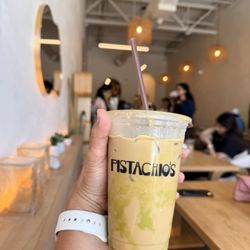 Pistachio’s Coffee Shop - Pistachio latte