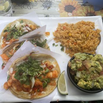 La Estancia - Shrimp Taco Dinner(3) - Mexican Near Me - Riverside, Illinois La Estancia - Shrimp Taco Dinner(3) - Mexican Near Me - Riverside, Illinois