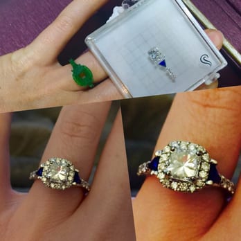 J Lewis Jewelry - Before and after of my amazing engagement ring that J. Lewis Jewelry reset for us. It's so beautiful! - Jewelry Near Me - Bellevue, Washington J Lewis Jewelry - Before and after of my amazing engagement ring that J. Lewis Jewelry reset for us. It's so beautiful! - Jewelry Near Me - Bellevue, Washington