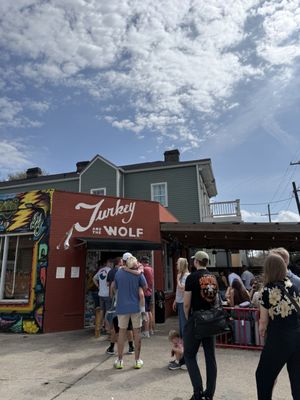 Turkey and the Wolf by null