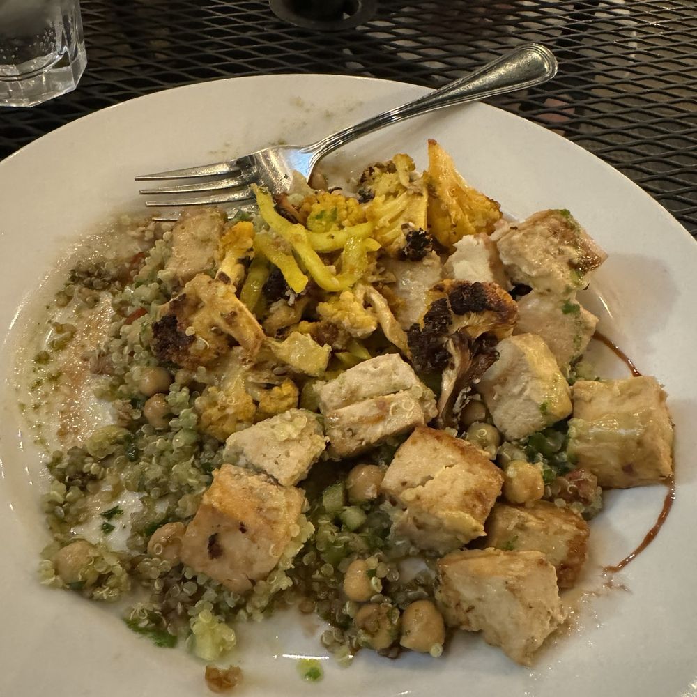 Spoon - Marinated tofu cauliflower GF vegan - New American Near Me - Tahoe City, California Spoon - Marinated tofu cauliflower GF vegan - New American Near Me - Tahoe City, California