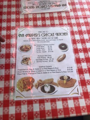 Menu photo 5 Ma Harper's Creole Kitchen San Antonio, TX Menu photo 5 Ma Harper's Creole Kitchen San Antonio, TX
