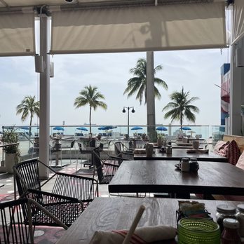 Tinta - The view from under the patio - Breakfast & Brunch Near Me - Fort Lauderdale, Florida Tinta - The view from under the patio - Breakfast & Brunch Near Me - Fort Lauderdale, Florida