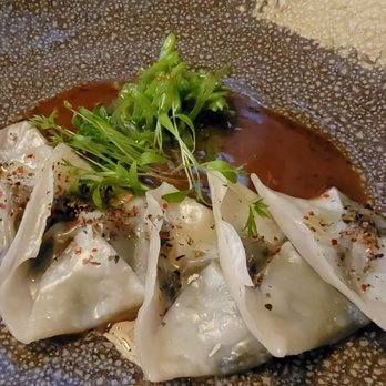 BŌ Cuisine d'Asie - Mushroom and eggplant ravioli - Pan Asian Near Me - Quebec City, Quebec