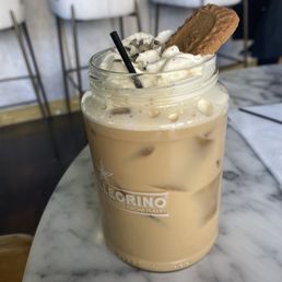 Lavendar Oat Iced Latte