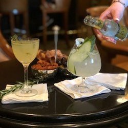 The Club Bar at The Peninsula Beverly Hills - The Club Bar's summertime cocktails feature the Bees Knees and Juniper Serra.