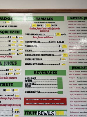 Menu photo 6 Orange Sunrise San Jose, CA