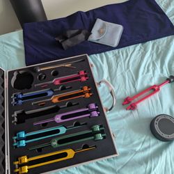 Royal Energy Healing Experience - Tuning forks, used for Sound Therapy in Reiki sessions