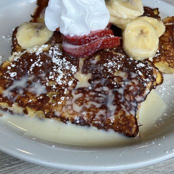 Loaded Cafe - Kings Hawaiian Dulce De Leche French Toast - Breakfast & Brunch Near Me - Gardena, California