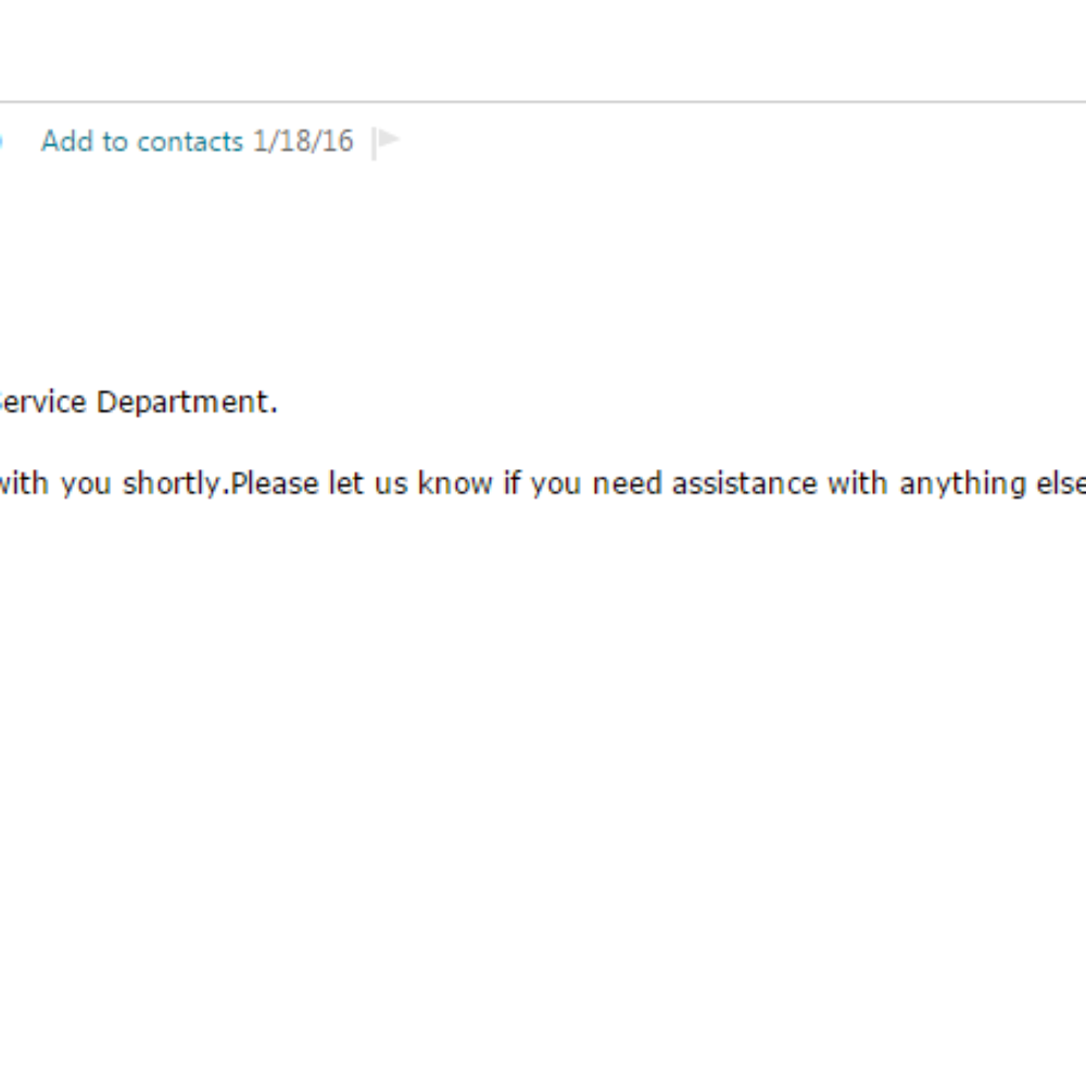 The form confirmation email for the email JB Zimmerman claims they never received from me. The form confirmation email for the email JB Zimmerman claims they never received from me.