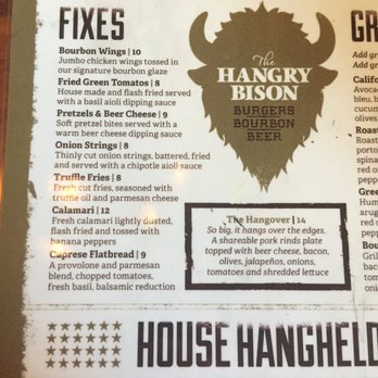The Hangry Bison - Appetizers - New American Near Me - Winter Park, Florida