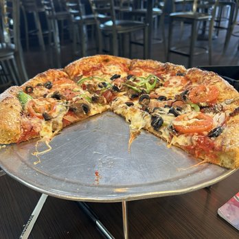 Mellow Mushroom Mesa - Large supreme pizza. Delicious! - Salad Near Me - Mesa, Arizona Mellow Mushroom Mesa - Large supreme pizza. Delicious! - Salad Near Me - Mesa, Arizona