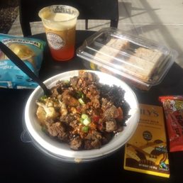 Spicy Korean steak bowl Spicy Korean steak bowl