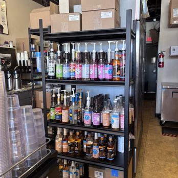5 Bean Coffee - So much syrup for drinks! - Coffee & Tea Near Me - Reynoldsburg, Ohio 5 Bean Coffee - So much syrup for drinks! - Coffee & Tea Near Me - Reynoldsburg, Ohio