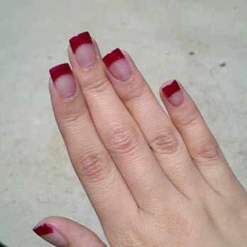 Tracy's Nails - Red Glitter Acrylic Nails for $20 - Nail Salons Near Me - Capitola, California Tracy's Nails - Red Glitter Acrylic Nails for $20 - Nail Salons Near Me - Capitola, California