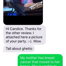 This is the owner harassing my personal number long after our service. This is the owner harassing my personal number long after our service.