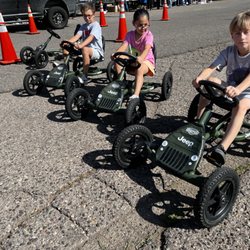 Silver City Cycles - Pedal Go-Kart riders at our annual Pedalista! Bike Festival!