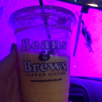 Beans & Brews Coffee House - Mango smoothie - Coffee & Tea Near Me - Springville, Utah