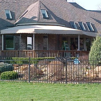 Horizon Awning - Custom "half octagon" deck canopy - Shades & Blinds Near Me - Michigan City, Indiana Horizon Awning - Custom "half octagon" deck canopy - Shades & Blinds Near Me - Michigan City, Indiana