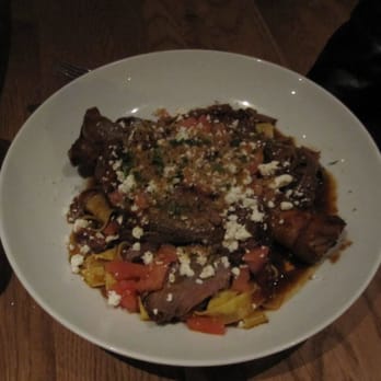 Prasino - lamb shank with pappardele - I am so getting this next visit, before they change the menu! - New American Near Me - La Grange, Illinois Prasino - lamb shank with pappardele - I am so getting this next visit, before they change the menu! - New American Near Me - La Grange, Illinois