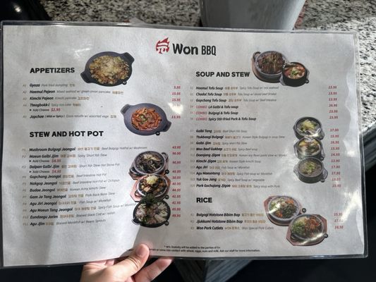 Menu photo 6 Won BBQ Plano, TX