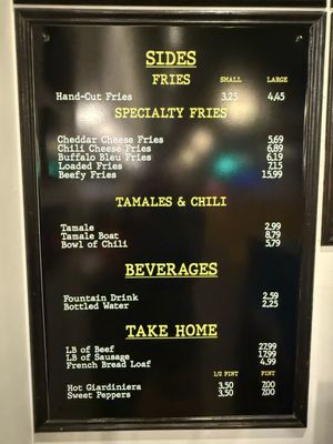 Menu photo 7 Al's Beef Chicago, IL