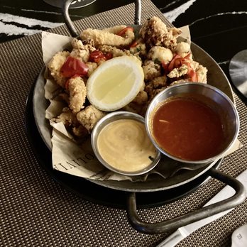 OLIVIA - Cauliflower Encrusted Calamari ~ Get This - Italian Near Me - Tampa, Florida OLIVIA - Cauliflower Encrusted Calamari ~ Get This - Italian Near Me - Tampa, Florida