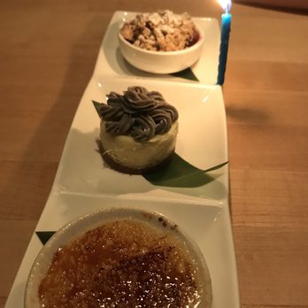 Zama - Blueberry crisp, black sesame cheese cake, yuzu creme brûlée - Sushi Bars Near Me - Philadelphia, Pennsylvania Zama - Blueberry crisp, black sesame cheese cake, yuzu creme brûlée - Sushi Bars Near Me - Philadelphia, Pennsylvania