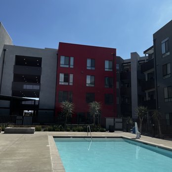 Mission Lofts - Front / pool area - Apartments Near Me - Riverside, California