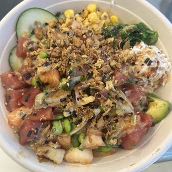 Oke Poke - Kona large bowl - Hawaiian Near Me - San Ramon, California