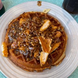 Not Justa Diner - Chicken and waffles