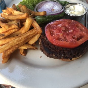 The Hill Tavern - Black Bean Veggie Burger - Pubs Near Me - Boston, Massachusetts The Hill Tavern - Black Bean Veggie Burger - Pubs Near Me - Boston, Massachusetts