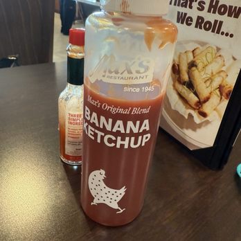 Max’s Restaurant - Jacksonville - Banana Ketchup is great on the fried chicken - Filipino Near Me - Jacksonville, Florida Max’s Restaurant - Jacksonville - Banana Ketchup is great on the fried chicken - Filipino Near Me - Jacksonville, Florida
