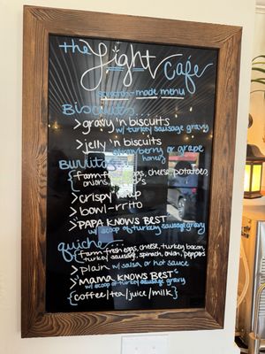 Menu photo 2 The Light Cafe Oak Grove, KY Menu photo 2 The Light Cafe Oak Grove, KY
