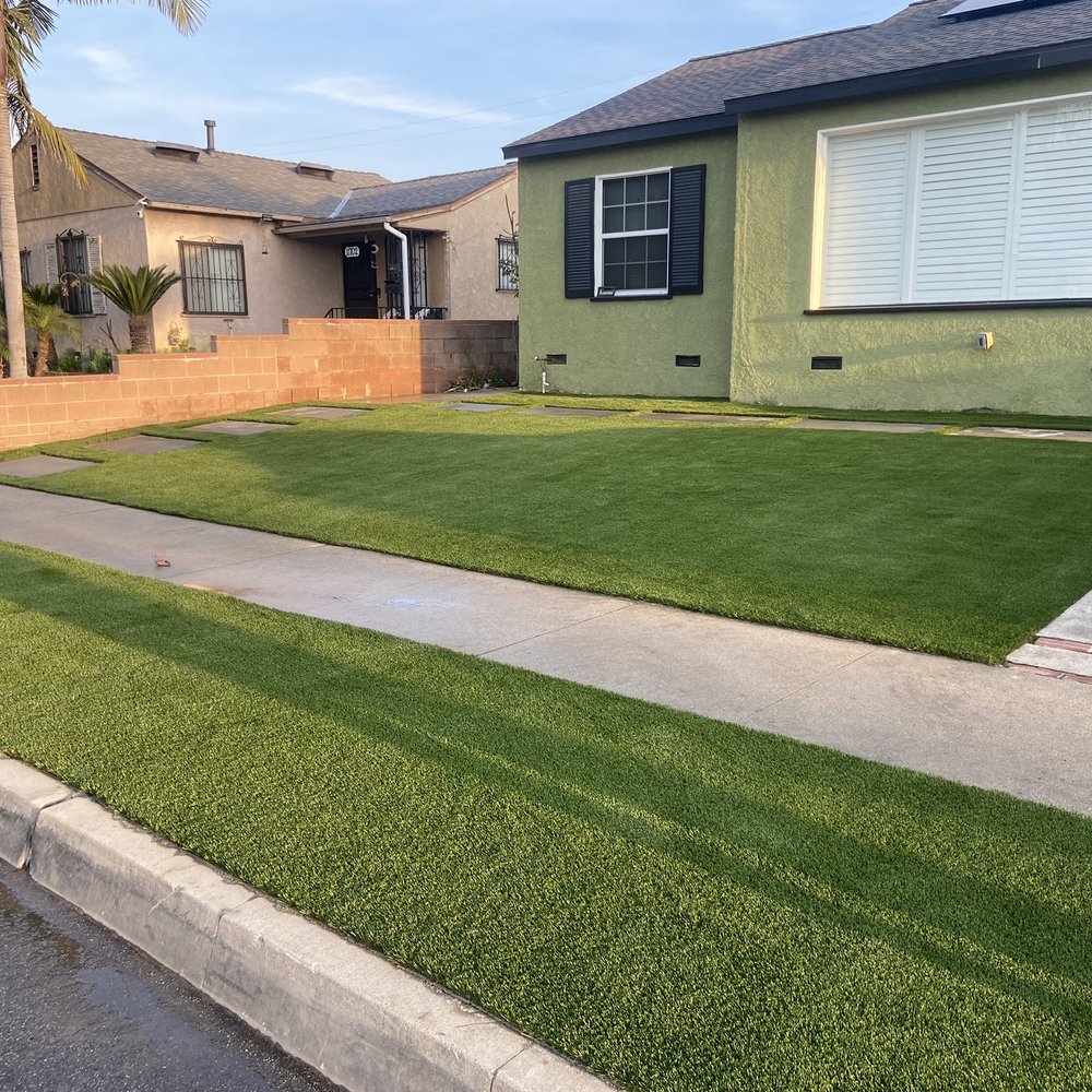 Vision Turf & Pavers - Front yard - Artificial Turf Near Me - Orange, California Vision Turf & Pavers - Front yard - Artificial Turf Near Me - Orange, California